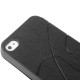 Kalaideng Oscar Series Flip læder etui til iPhone 4 / 4S (Sort)