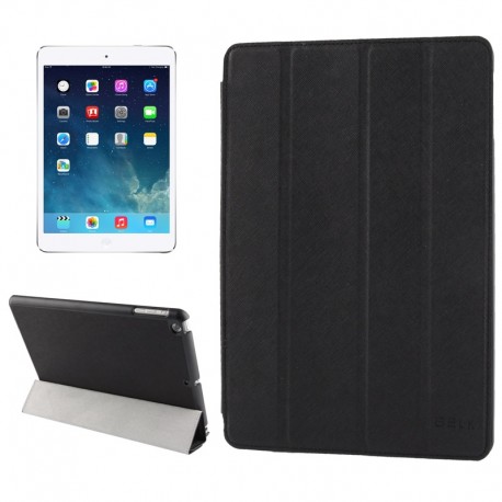 Belk Series 4-folding Slim Smart Cover med Sleep & Wake-up Funktion til iPad Air (Sort)