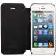 Kalaideng Oscar Series Flip læder etui til iPhone 5 / 5S ( Sort )