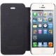 Kalaideng Oscar Series Flip læder etui til iPhone 5 / 5S ( Mørkeblå )