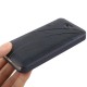 Kalaideng Oscar Series Flip læder etui til iPhone 5 / 5S ( Mørkeblå )