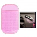Smartphone Tablet Anti Slip Gummi Måtte Pink