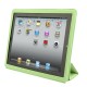 Leather Case with Ultra Thin Smart Cover for iPad 2 (Light Green)