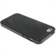 TPU Cover + Plastik Bumper Frame & Skærm beskyttelse til iPhone 5 & 5S (Sort)