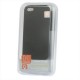 TPU Cover + Plastik Bumper Frame & Skærm beskyttelse til iPhone 5 & 5S (Sort)