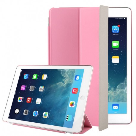 Smart Cover / Etui med "Sleep & Wake-up" funktion til iPad Air (Pink)