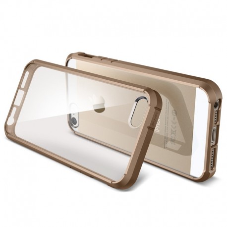 Series Linear Crystal Back Cover + Frame Case for iPhone 5 & 5S (Guld)