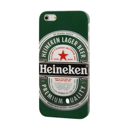 Heineken Beer Pattern Series Plastic Case for iPhone 5 & 5S