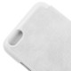 Cowhide Texture Pattern Horizontal Flip Leather Case with Call Display ID for iPhone 6( Hvid)