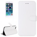 iPhone 6/6S Læder Skind Cover Etui - Hvid