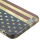 US Flag Mønster TPU Cover til iPhone 6