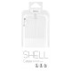Baseus Shell Mønster Plastik Cover til iPhone 6 (Gennemsigtig)