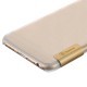 Baseus Ultra-tynd Gennemsigtig Plastik Cover til iPhone 6 (Guld)