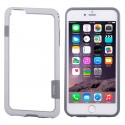 WALNUTT To Farvet Bumper til iPhone 6 / 6S - Hvid