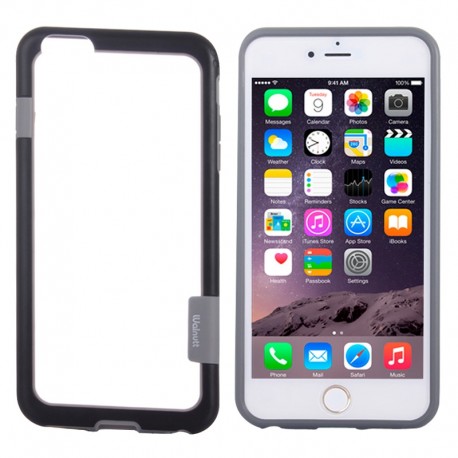 Bumper (To-Farver) til iPhone 6 (Sort)