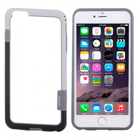 Bumper (To-Farver) til iPhone 6 (Hvid)