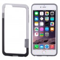 WALNUTT To Farvet Bumper til iPhone 6 / 6S - Sort/Hvid
