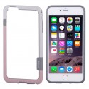 WALNUTT To Farvet Bumper til iPhone 6 / 6S - Hvid/Pink