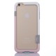 Bumper (To-Farver) til iPhone 6 (Hvid+Pink)