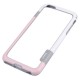 Bumper (To-Farver) til iPhone 6 (Hvid+Pink)