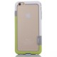 Bumper (To-Farver) til iPhone 6 (Hvid+Pink)