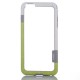 Bumper (To-Farver) til iPhone 6 (Hvid+Pink)