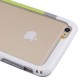 Bumper (To-Farver) til iPhone 6 (Hvid+Pink)