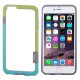 Bumper (To-Farver) til iPhone 6 (Grøn+Blå)