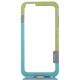 Bumper (To-Farver) til iPhone 6 (Grøn+Blå)