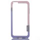 Bumper (To-Farver) til iPhone 6 (Pink+Lilla)