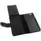 Crazy Horse Texture Pung Style Læder Etui med Kort Holder til iPhone 6 (Sort)