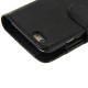 Crazy Horse Texture Pung Style Læder Etui med Kort Holder til iPhone 6 (Sort)