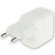 USB Charger Adapter til iPad mini 1 / 2 / 3 / iPad 4 (Hvid)