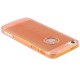Baseus Ultra-tynd Gennemsigtig Plastik Cover til iPhone 5/5S (Guld)