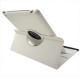 iPad 2 / 3 (New iPad) / 4 Med 360 Graders Roterende Case (Hvid)
