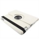 iPad 2 / 3 (New iPad) / 4 Med 360 Graders Roterende Case (Hvid)
