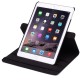 iPad Air 2 Cover Med 360 Graders Roterende Case - Sort