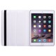 iPad Air 2 Læder Cover Med 360 Graders Roterende Case - Hvid