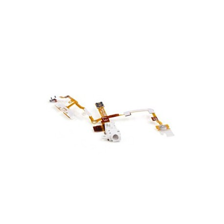 Audio Jack Flex Cable til iPhone 3GS  ( Hvid )