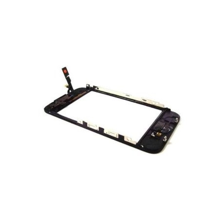 Digitizer med Bazel Frame Assembly til iPhone 3GS (Sort)