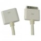 iPod / iPhone / iPad - forlængerkabel - Hvid