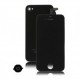 iPhone 4 LCD Assembly med Housing og Home Button - Sort