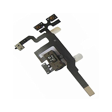 Earphone Jack Flex Cable til iPhone 4S (Sort)