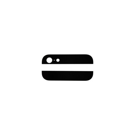 Backcover Glass til iPhone 5 (Sort)