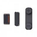 Apple iPhone 5 Side Knapper Sæt Sort