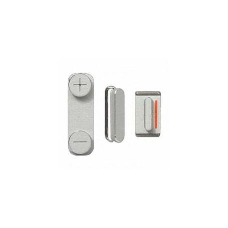 Side Buttons til iPhone 5 (Sort)