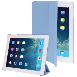 Smart Cover med Plastik Bag Case til iPad 4 / iPad 3 / iPad 2 (Pink)