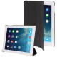 Smart Cover med Plastik Bag Case til iPad 4 / iPad 3 / iPad 2 (Sort)