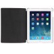 Smart Cover med Plastik Bag Case til iPad 4 / iPad 3 / iPad 2 (Sort)
