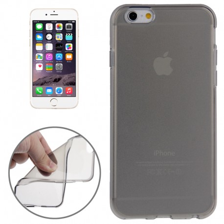 Smooth Surface TPU Cover til iPhone 6 (Gennemsigtig)
